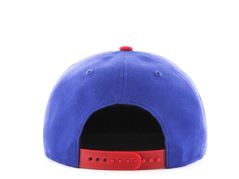 47Brand Chicago Cubs Sure Shot Captain Two Tone Snapback Cap