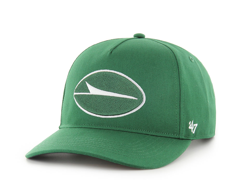 47Brand New York Jets Eden Green Classic Edition Hitch Snapback Cap