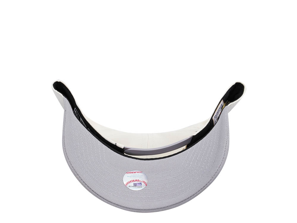 New Era Los Angeles Dodgers 100th Anniversary Chrome Metallic Two Tone Edition 9Forty A Frame Snapback Cap