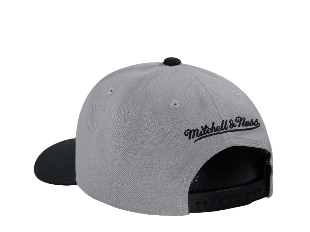 Mitchell & Ness Los Angeles Kings Pro Crown Fit Vintage Gray Snapback Cap