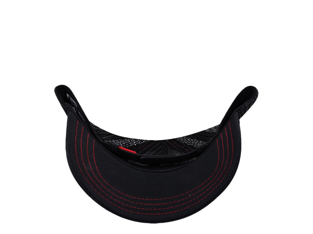 Capslab One Piece Luffy Black Trucker Snapback Cap