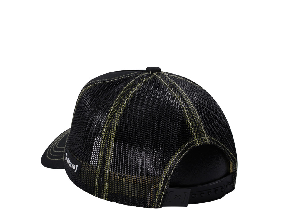 Capslab Disney Scrooge McDuck Black Trucker Snapback Cap