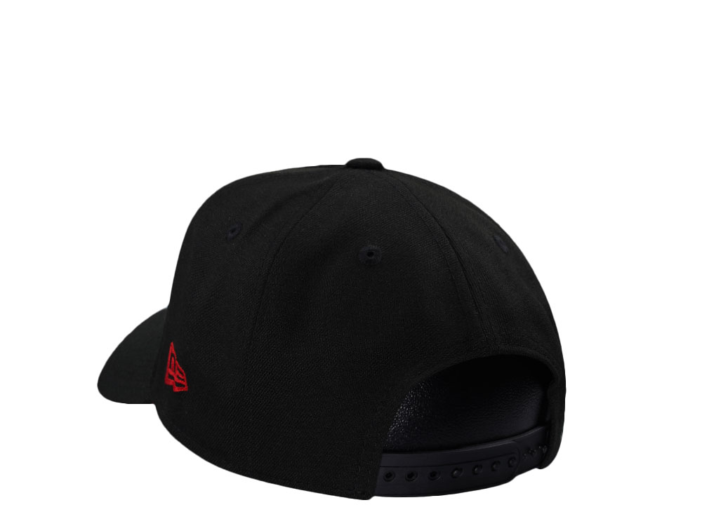 New Era Anaheim Angels Black And Red Upside Down Edition 9Forty A Frame Snapback Cap