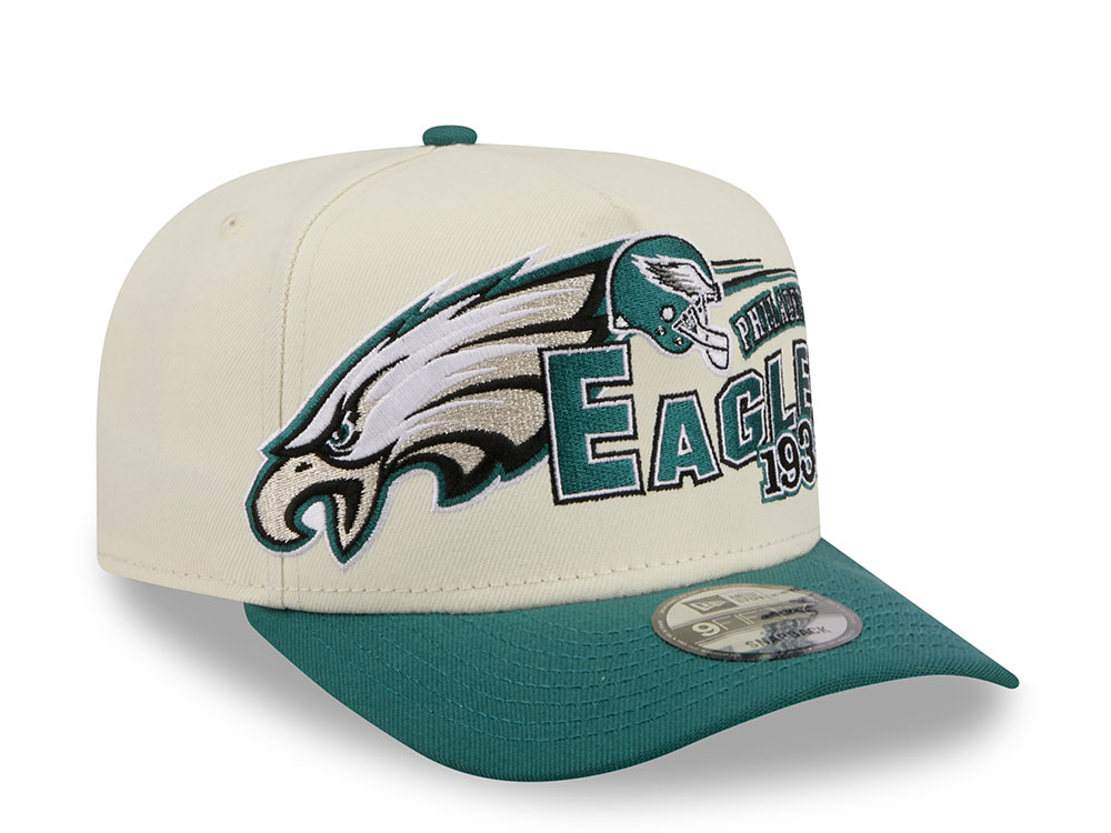 New Era Philadelphia Eagles Classic Logo Two Tone Edition 9Fifty A Frame Snapback Cap