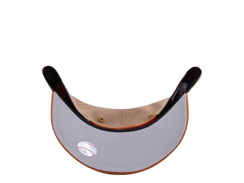 New Era New York Mets World Series 2000 Pumpkin Spice Edition 9Forty A Frame Snapback Cap