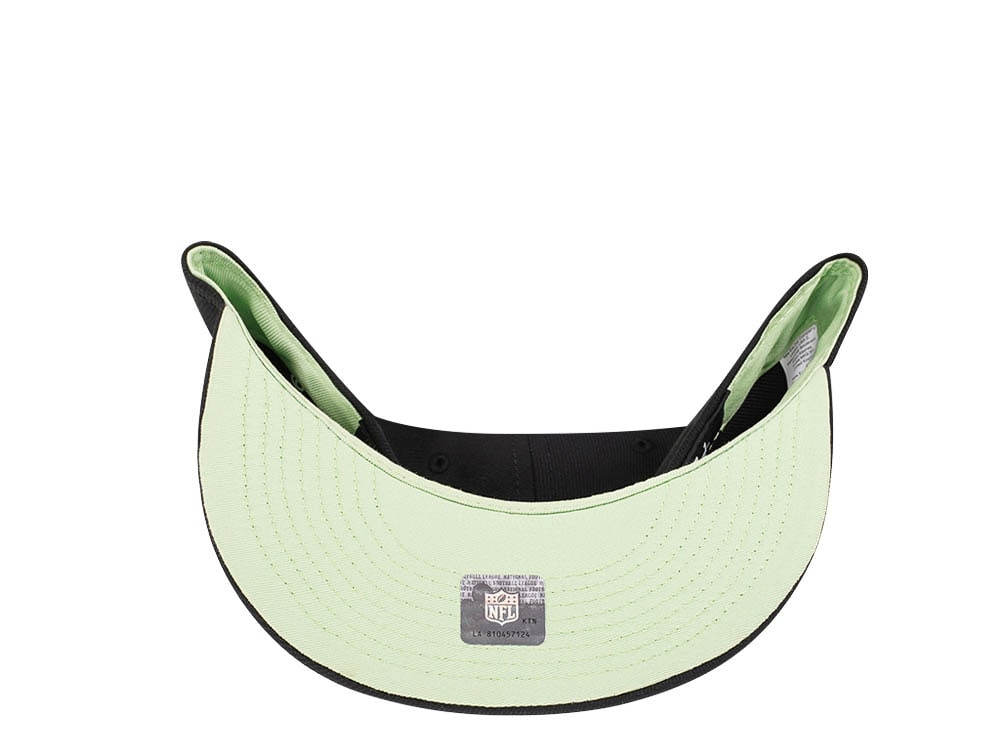 New Era Las Vegas Raiders Citruspop Patch Super Bowl XVIII 59fifty Fitted Cap