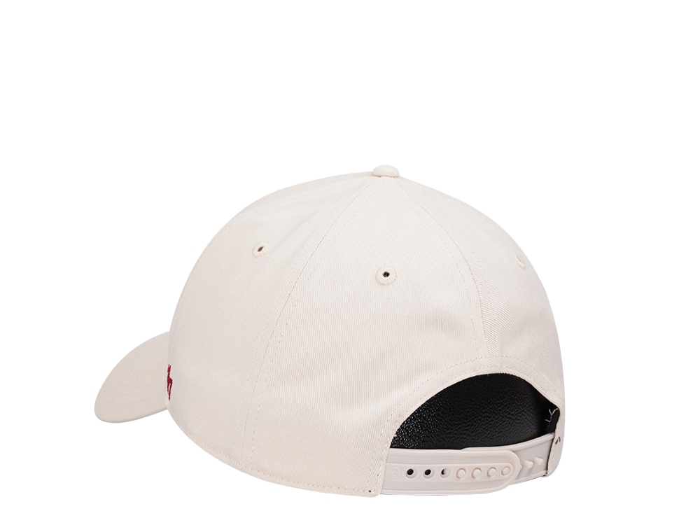 47Brand Los Angeles Dodgers Natural Retro Stripe Under MVP Snapback Cap