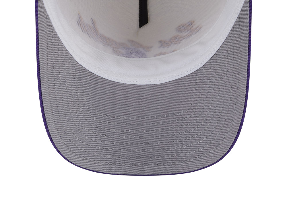 New Era Los Angeles Lakers Chainstitch A Frame Snapback Cap