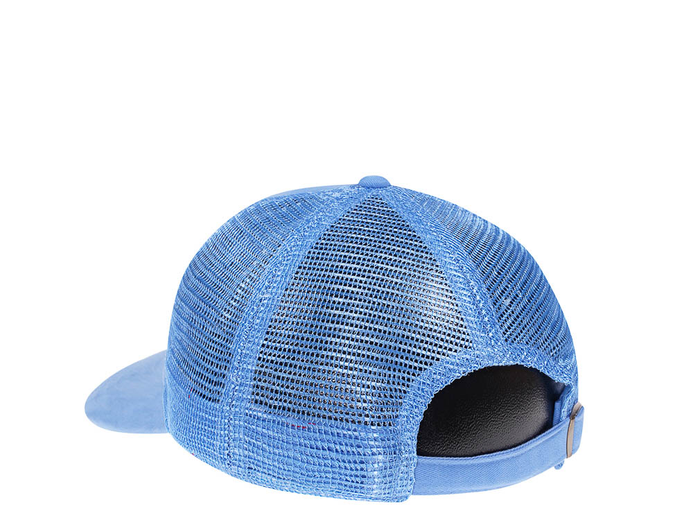 American Needle Quebec Nordiques Blue Trucker Strapback Cap