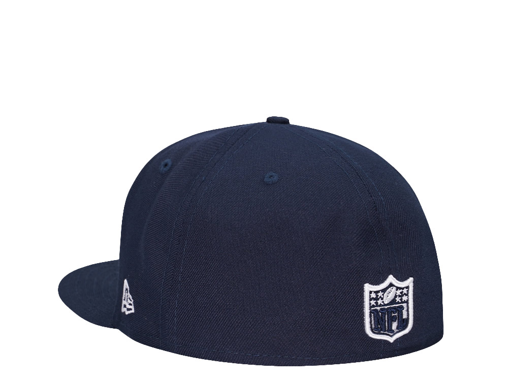 New Era New England Patriots Navy Classic Edition 59Fifty Fitted Cap
