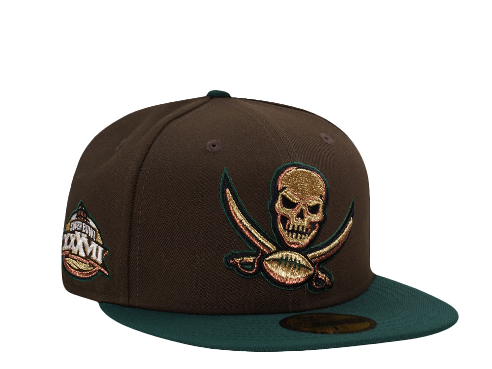 New Era Tampa Bay Buccaneers Super Bowl XXXVII Walnut Two Tone Edition 59Fifty Fitted Cap