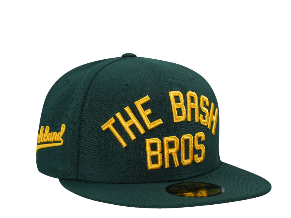 New Era Oakland Athletics The Bash Bros Green Prime Edition 59Fifty Fitted Cap