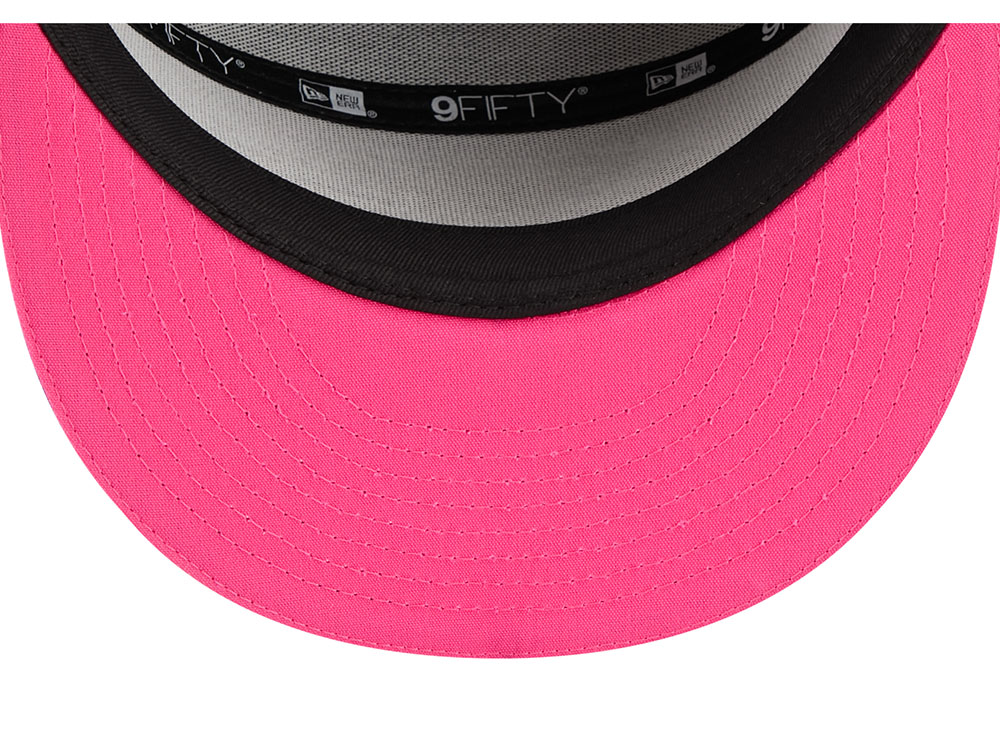 New Era San Francisco 49ers Crucial Catch 2026 Black Edition 9Fifty Split Panel Snapback Cap