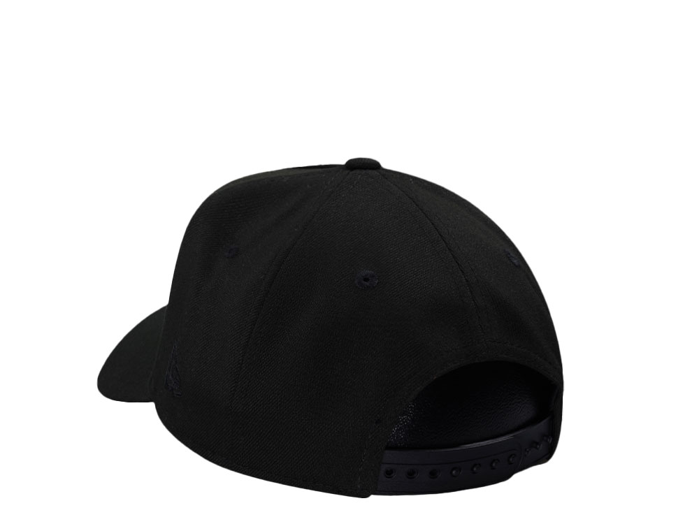 New Era Houston Astros 60th Anniversary Black Out Red Edition 9Forty A Frame Snapback Cap