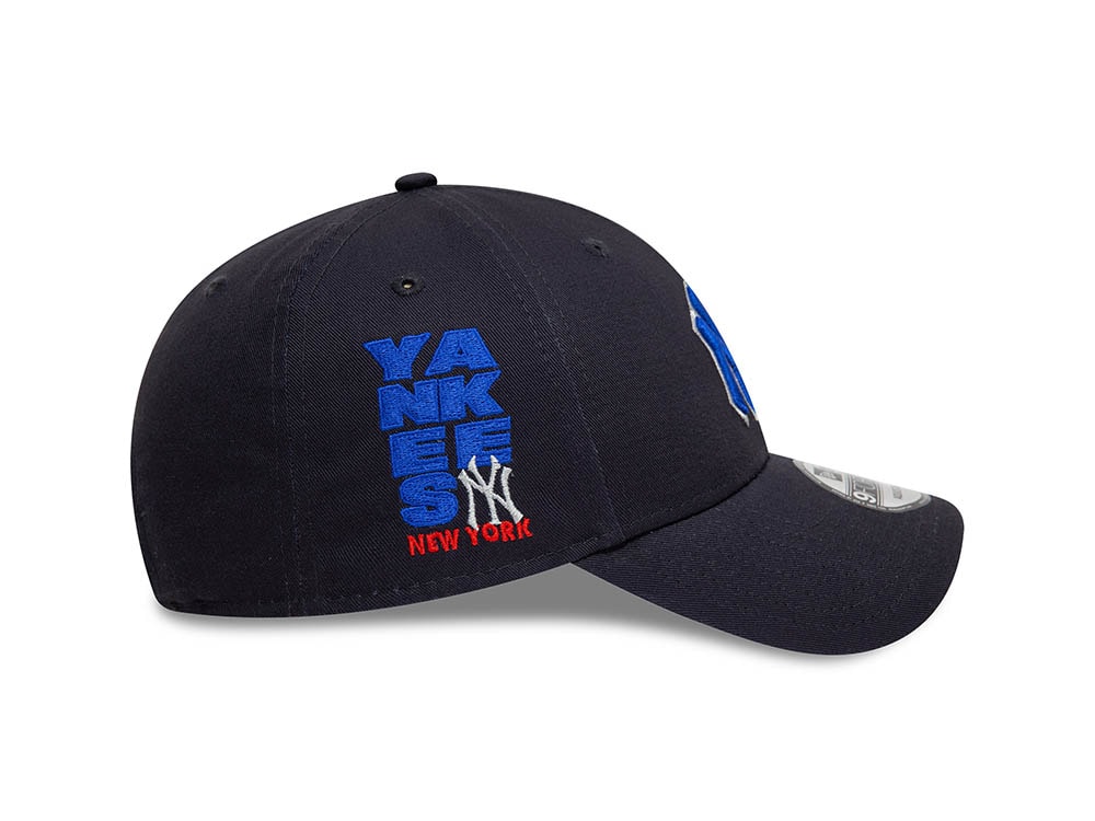 New Era New York Yankees MLB Patch Navy 9Forty Strapback Cap