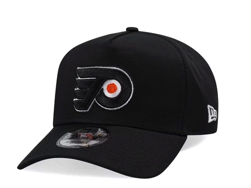 New Era Philadelphia Flyers NHL Injection 2024 Black 9Forty A Frame Snapback Cap