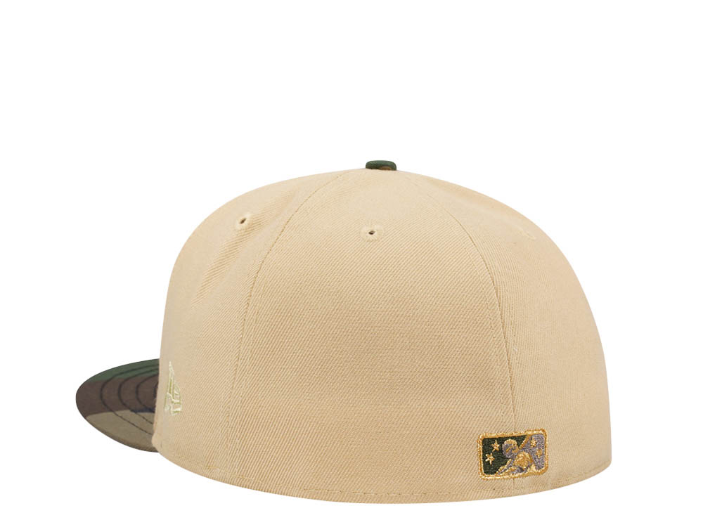 New Era Portland Beavers Vegas Camo Two Tone Edition 59Fifty Fitted Cap
