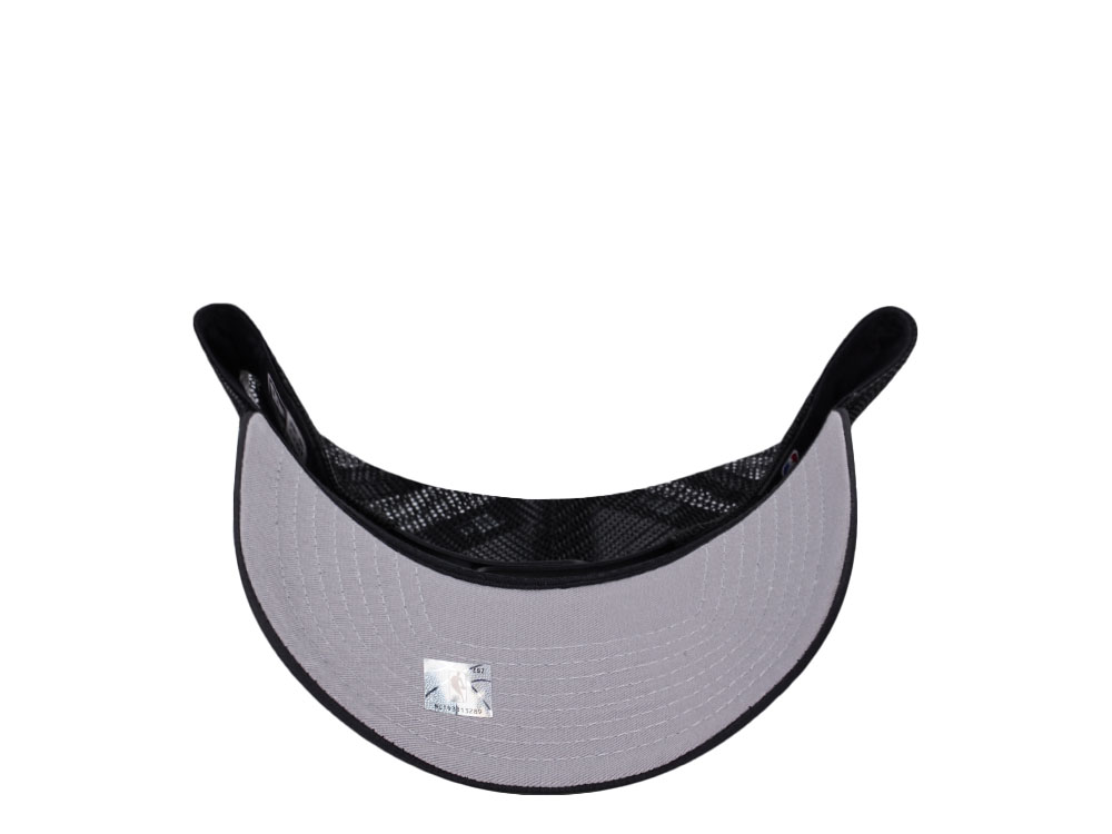 New Era Los Angeles Lakers Ripstop Prime Trucker 9Forty A Frame Snapback Cap