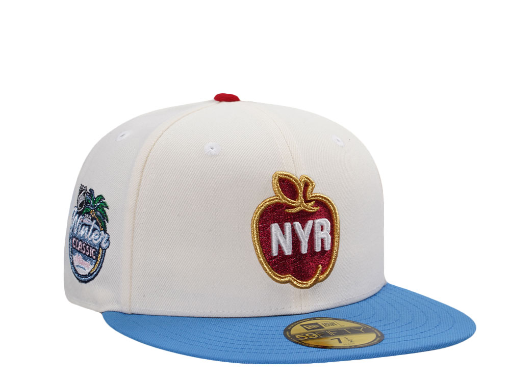 New Era New York Rangers Winter Classic 2026 Chrome Two Tone Edition 59Fifty Fitted Cap
