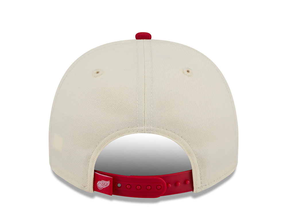 New Era Detroit Red Wings Classic Logo Two Tone Edition 9Fifty A Frame Snapback Cap