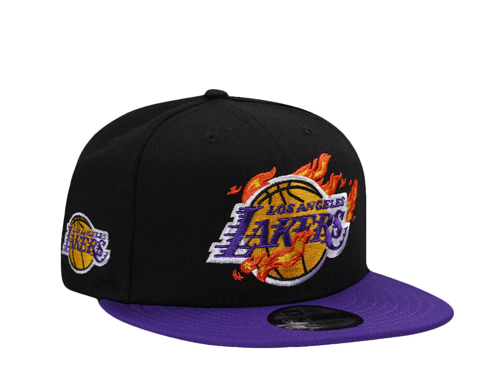 New Era Los Angeles Lakers Flames Prime Edition 9Fifty Snapback Cap