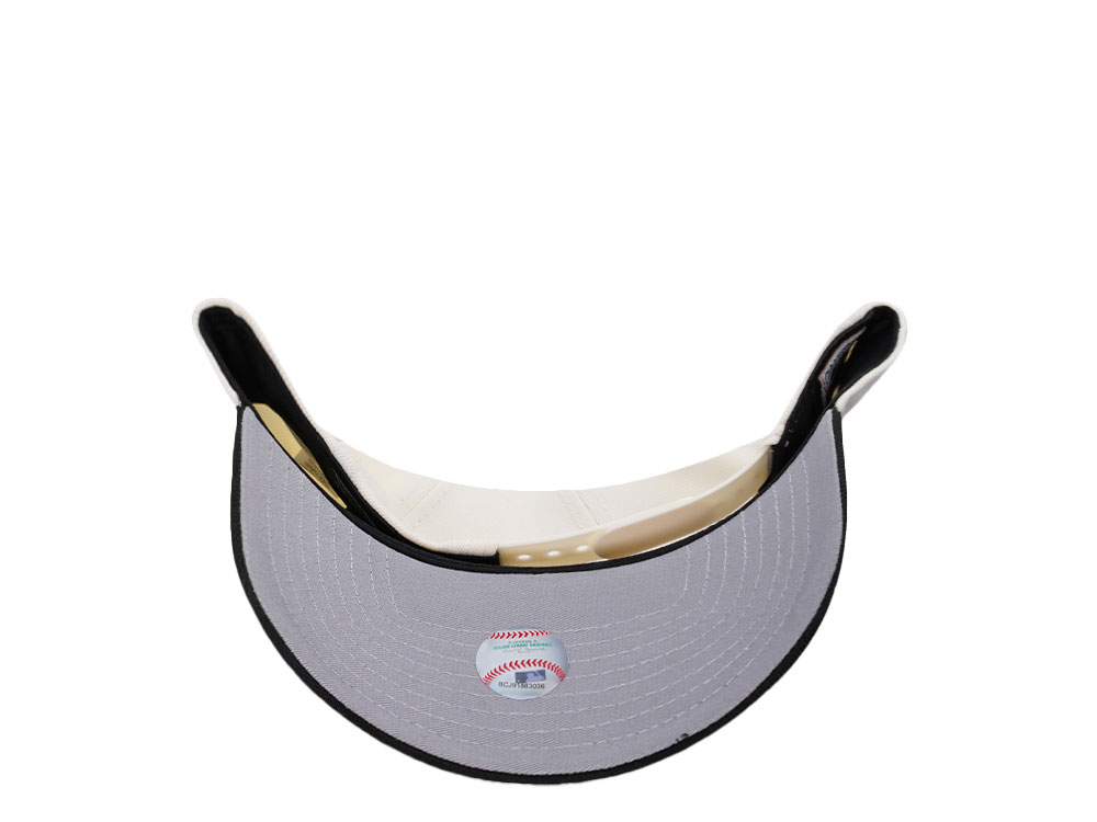 New Era Anaheim Angels 50th Anniversary Chrome Gold Two Tone Edition 9Forty A Frame Snapback Cap