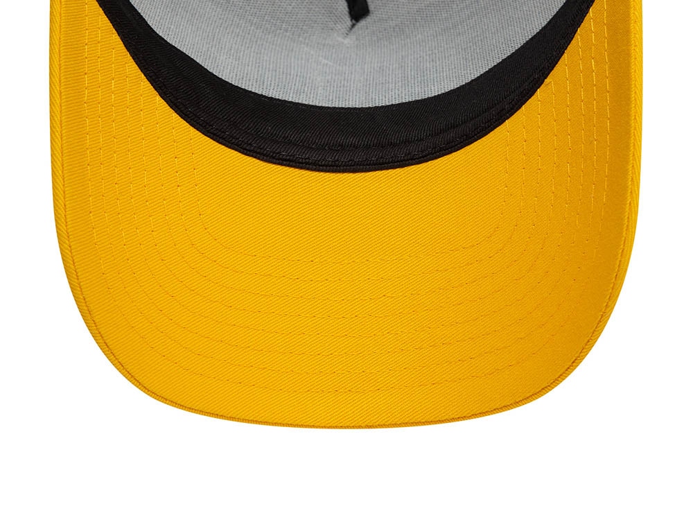 New Era Dubai License Plate Gray 9Forty A Frame Trucker Snapback Cap