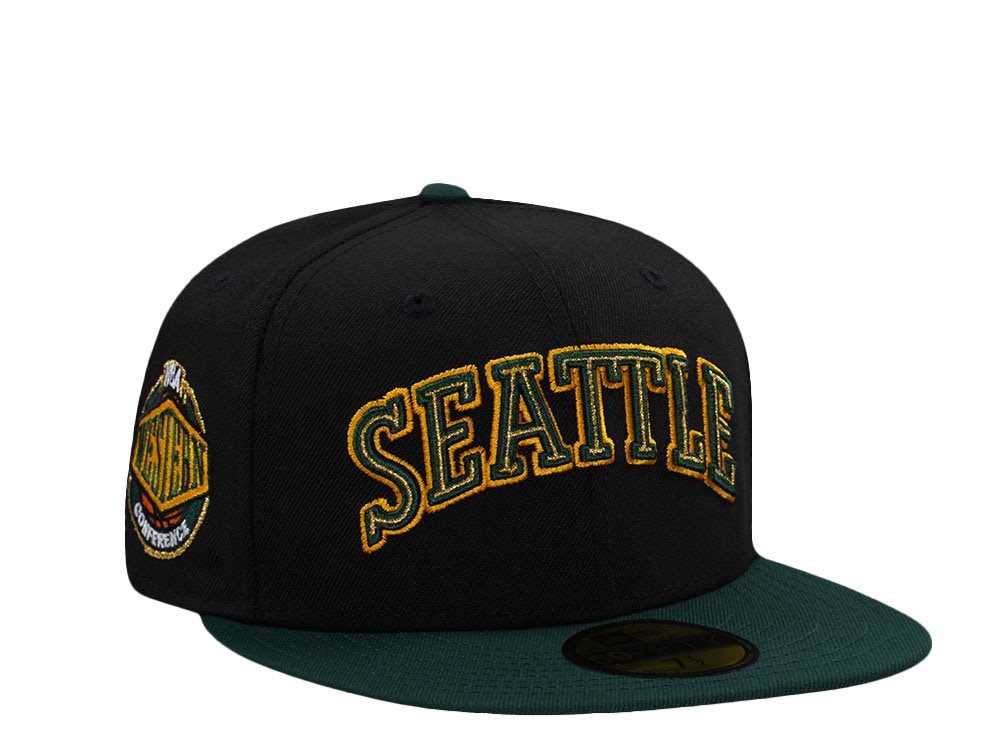 New Era Seattle Supersonics Western Conference Two Tone Edition 59Fifty Fitted Cap